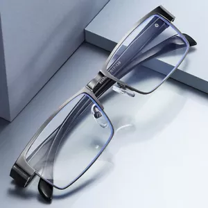 2er Pack Lesebrille Blaulichtfilter +1.5 bis +4.0 Federscharnier Metall mit Box - Bild 1 von 18