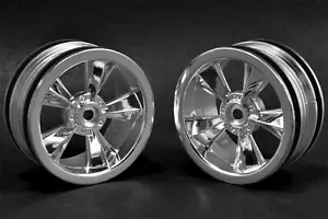 RPM R/C Products - N2O Chrome Resto-Mod 5 Spoke Sedan Wheels (1 pair) - Picture 1 of 1