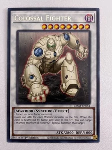 YuGiOh! TCG - Colossal Fighter VASM-EN054 1st Edition Rare - Picture 1 of 2