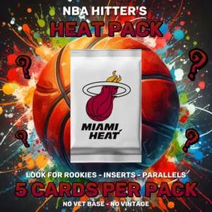 2018-25 NBA Hitters Heat Mystery Pack - 5 Cards - Rookies, Inserts, Parallels! - Bild 1 von 1