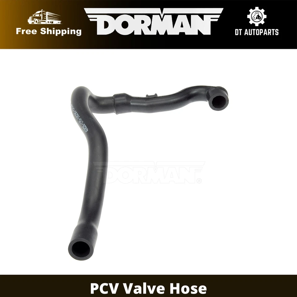 For 2001-2009 Volvo S60 Dorman PCV Valve Hose 2002 2003 2004 2005 2006 2007 2008 - Image 1 of 4