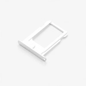 Sportellino Sim-card Argento per Bianco Apple iPhone 5 - Foto 1 di 1