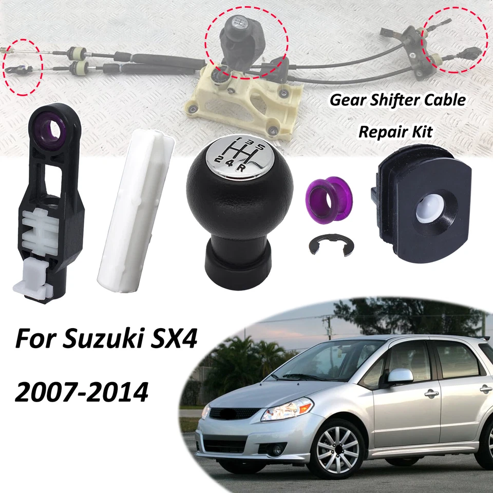 Kit de reparación de cable de palanca de cambios manual 28300-79J01 6 piezas para Suzuki SX4 2007-2013 Foto 1 de 4