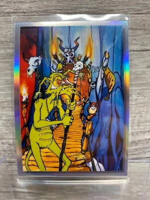 Topps Star Wars Galaxy 2022 refractor cromado #V-12 vintage Foto 1 de 2