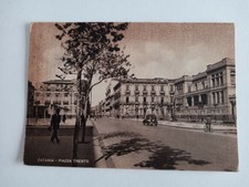 CARTOLINA 'CATANIA - PIAZZA TRENTO' VIAGGIATA/ANIMATA (1951)