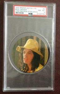 MICK JAGGER THE ROLLING STONES 1970 LORD NEILSON’S STAR DISCS PSA 8 - Picture 1 of 1