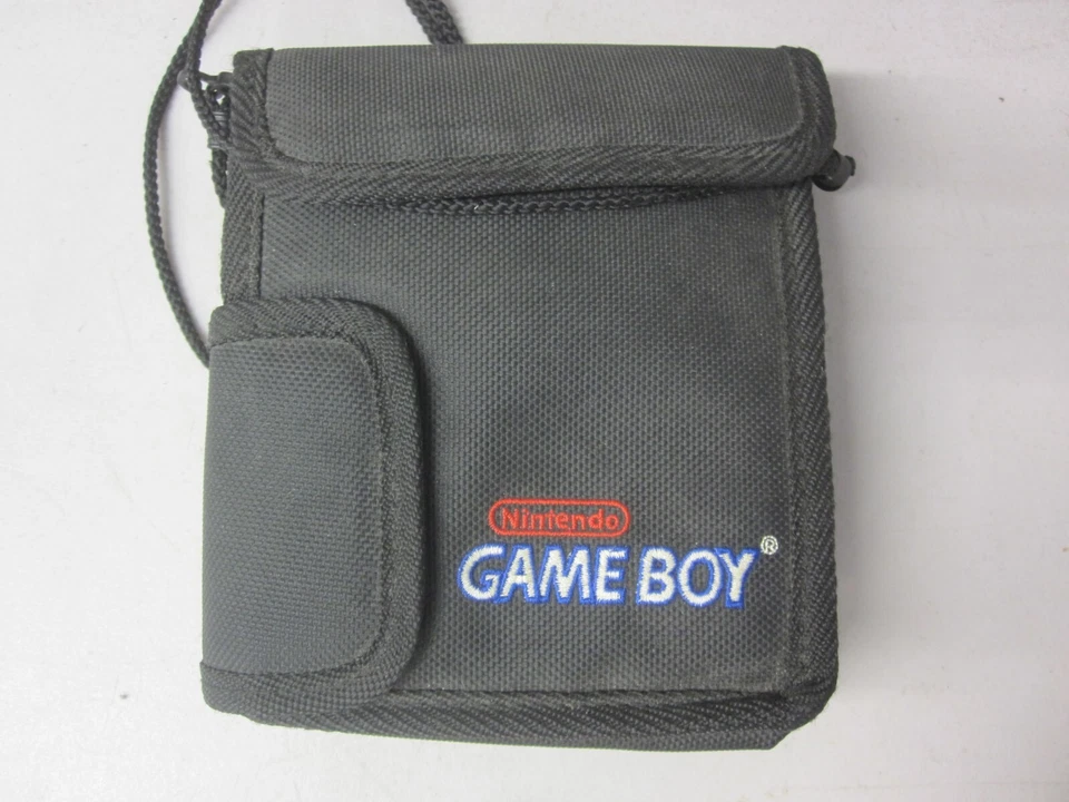 Винтажный Nintendo Game Boy черный мешок для хранения чехол для переноски дорожная сумка - Изображение 1 из 4