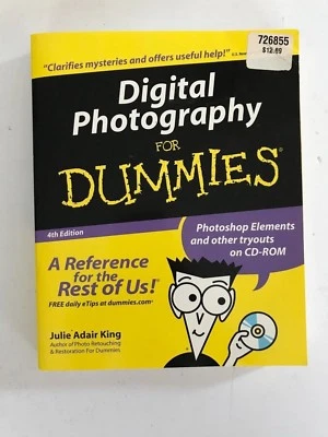 Digital Photography For Dummies 4th Edition Paperback Book and CD - Image 1 of 4