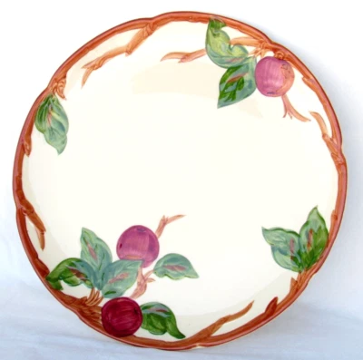 FRANCISCAN Large Plate - Collectable Single APPLE Pattern 12.5" Perfect Gift - Image 1 of 3