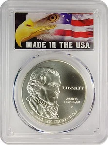 1993-D PCGS MS69 Madison Dollar (USA Label) - Picture 1 of 1