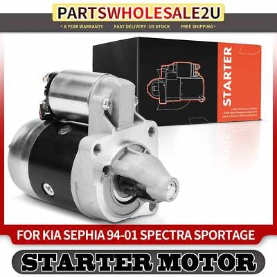 Nuevo motor de arranque para Kia Sephia 1994-2001 Spectra 1995 Sportage 1996-2002 0,8 kW Foto 1 de 4