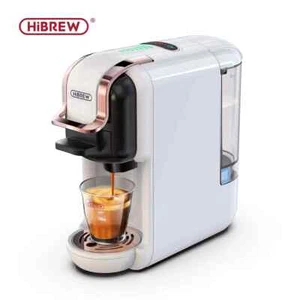 HiBREW 5 in 1 Capsule Coffee Machine Hot/Cold Dolce Gusto Milk Nespresso Capsule - Picture 1 of 11
