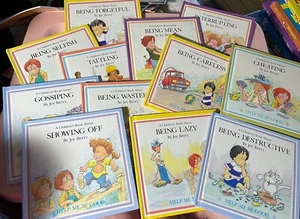 Lot Of 12 Joy Berry Help Me Be Good Children Books Colorful Book Lot Educational - Picture 1 of 20
