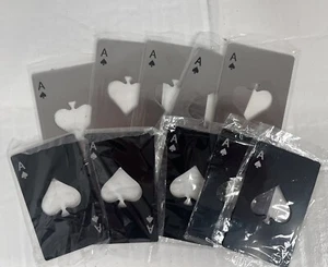 10 Stück Ace of Spades Flaschenöffner, Poker Karten Flaschenöffner, Kreditkartengröße - Bild 1 von 4
