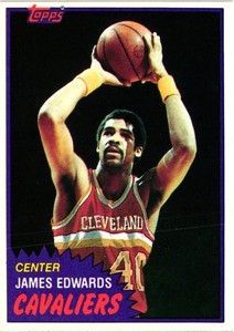 JAMES EDWARDS 1980-81 Topps Basketball #90  FREE SHIP 50% OFF SALE  B1009R2S9P19
