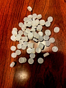 Offenloch Flötenstopfen Neopren Gummi Großpackung 100 Stück - Bild 1 von 2
