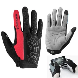 Motorcycle Gloves for Men Women Motorbike Riding Touchscreen Full Finger Gloves - Picture 1 of 29