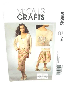 Juego de faldas McCall's M5542 talla XS-L patrón de costura nuevo sobre daños - Imagen 1 de 3