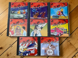 Reader's Digest - The Golden Age of Rock 'n' Roll - set of 8 CD box sets 1957-64 - Picture 1 of 2