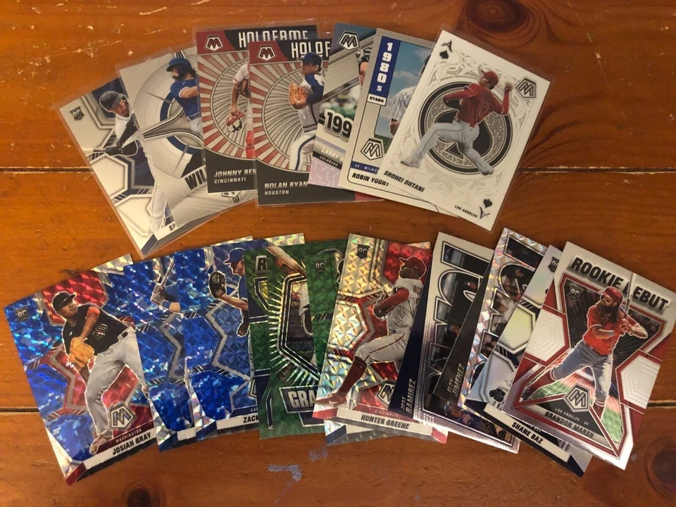 2022 Panini Mosaic Baseball INSERTS & PRIZMS You Pick! - Image 1 of 1