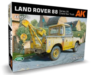 AK Interactive Land Rover 88 Series IIA Crane-Tow Truck 1:35 AK35014 modellismo - Immagine 1 di 4
