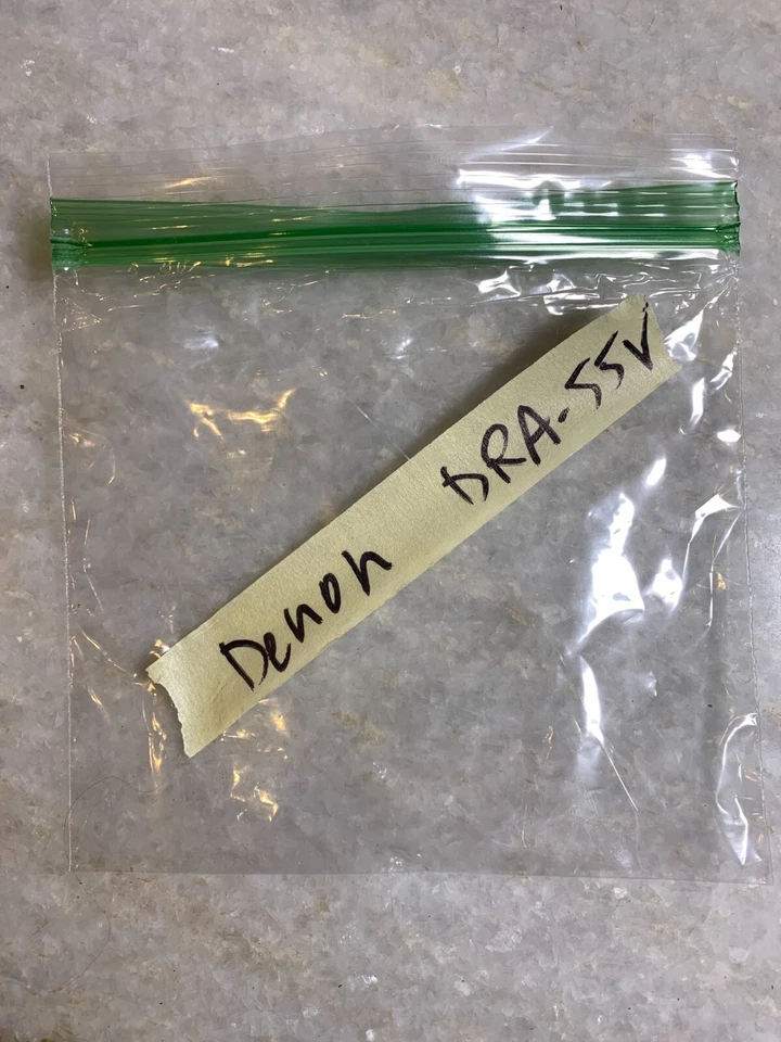 Denon DRA-55V Original Parts Volume Source Treble Bass Balance Knob Dial - Image 1 of 1