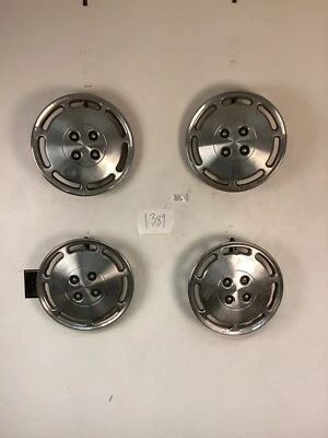 Quantidade 4 calotas genuínas 1984 1985 Dodge Daytona 14 polegadas tampa de roda vintage - Imagem 1 de 4