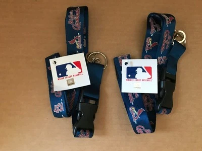 St Louis Cardinals Lanyard - Lot of  2 - Breakaway Keychain - New Blue - Image 1 of 2