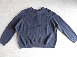 C&A Pullover dunkelblau dick Zopf Kaschmir Gr.XL neu - Bild 1 von 12