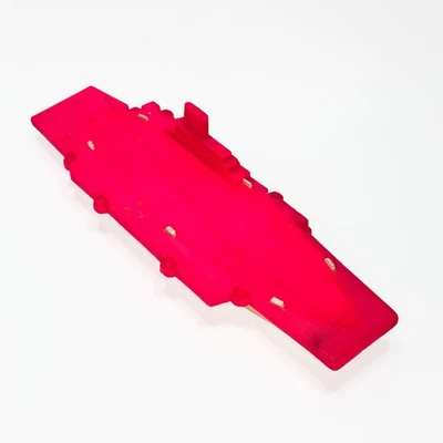 Juguete portaaviones de plástico rosa vintage años 60 - Marina de los Estados Unidos Foto 1 de 4