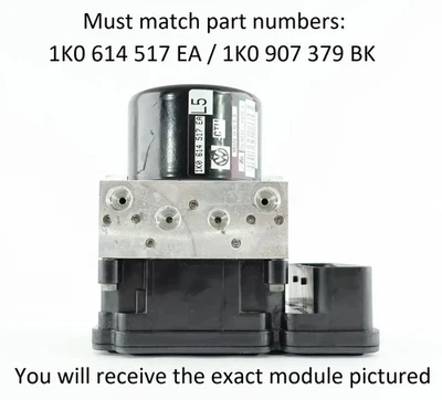 13 - 14 大众帕萨特 ABS 泵防锁制动控制器 1K0 614 517 EA — 第 1/4 张图片