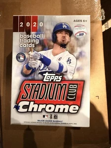 2020 Topps Stadium Club Chrome Baseball Blaster Box Factory Sealed HOT! - Picture 1 of 1