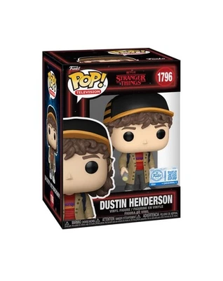 Funko Pop Stranger Things Dustin Henderson With Flashlight Vinyl Figure #1796 - Image 1 of 2
