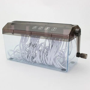 Mini Hand Shredder,Portable Paper Shredder Manual Shredder,Home Office Deskto... - Picture 1 of 6