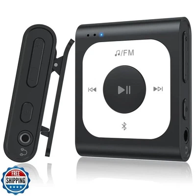 AGPTEK 64GB Clip MP3 Player with Bluetooth, A53PL Portable Music Player - Image 1 of 4