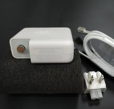 Cargador Adaptador de Corriente 85W MagSafe1 para MacBook Pro A1424 A1343 (Principios de 2012) Punta L Foto 1 de 4