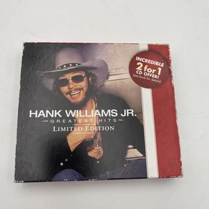 HANK WILLIAMS JR. The Greatest Hits VOLUME 1 & VOLUME 2 Limited Edition CD SET - Picture 1 of 13