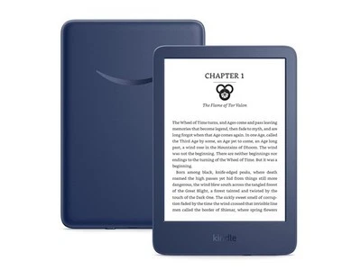 Amazon Kindle 2022 (11th gen, 16GB) the lightest and most compact Kindle Denim - Image 1 of 4