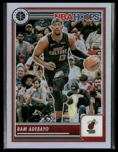 2023-24 Creolen Premium Stock #66 Bam Adebayo Silver Prizm - Bild 1 von 2