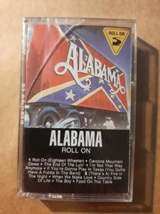 ALABAMA ROLL ON 1990 VINTAGE CASSETTE TAPE NEW SEALED case cracked, Tape New - Bild 1 von 5