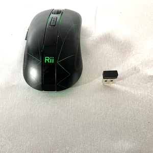 Rii RM200 5-Button Adjustable DPI Rechargeable 2.4Ghz Wireless Optical Mouse - Picture 1 of 5