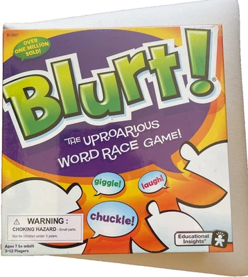 Educational Insights Blurt!  Board Game. NEW UNOPENED CONDITION - Image 1 of 2