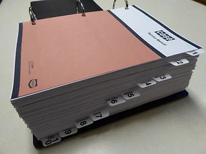 Case 2390/2590 Tractor Service Manual Repair Shop Book NEW with Binder - Picture 1 of 12