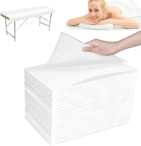 100PCS Disposable Bed Sheets 31.5" X 71", Non-Woven Fabric Massage Table and Spa - Picture 1 of 7