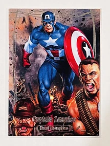Marvel Masterpieces 2016 base #80 Capitán América #088/999 nivel 3😍😍* - Imagen 1 de 2