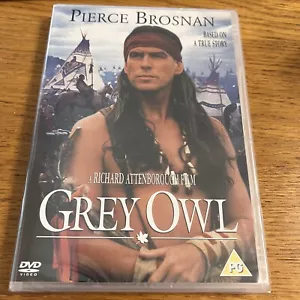 Grey Owl (DVD, 2004)-REGION 2 - Brand New Sealed PIERCE BROSNAN - Picture 1 of 2
