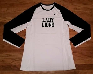 Nike Penn State Lady Lions Elite Shooter LS Shirt Women's M Navy 683342-107 - Picture 1 of 2