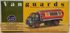 Vanguards by Lledo 1:64 VA7001 Bedford 'S' Type Tanker Shell-BP - NMIB - Picture 1 of 10
