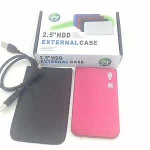DISQUE DUR USB PORTABLE EXTERNE 1 TB ROSE FLAMBANT NEUF BOITE AU DÉTAIL - Photo 1/6