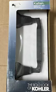 KOHLER Kallan Porta Carta Igienica Nero Opaco - Foto 1 di 3